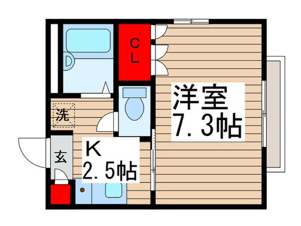 シティハイツの物件間取画像